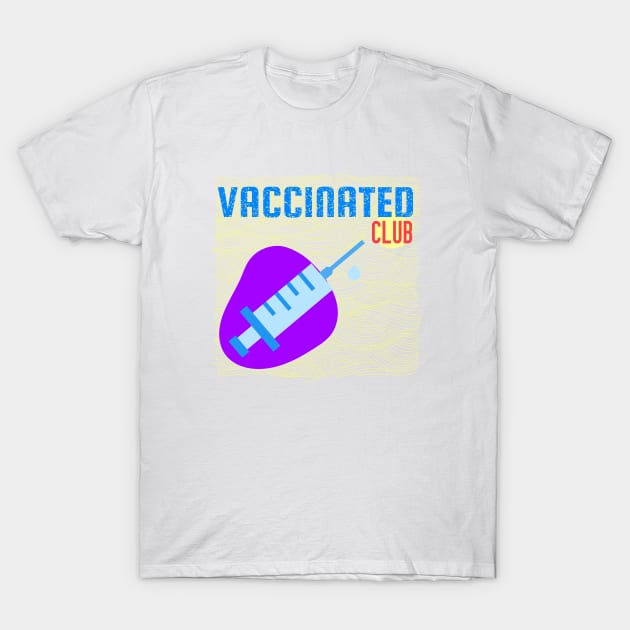 Vaccinated club T-Shirt by Tecnofa